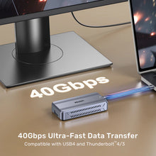UNITEK C14179ABK01-0.13M USB4 Keychain Cable 240W PD3.1 40Gbps 8K@60Hz 13cm Thunderbolt 4 Compatible