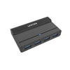 UNITEK H1310A USB 3.0 Switch Box for 2 PCs with 4 USB-A Ports & One-Button Sharing Control