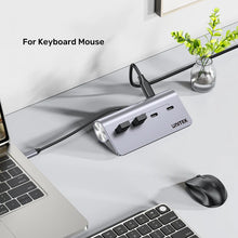 UNITEK H1337AGY01 uHUB Q4 4-in-1 USB-C Hub with 2 USB-A, 2 USB-C Ports & 5Gbps Data Transfer