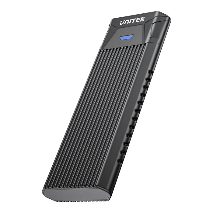 UNITEK S1203ABK SolidForce PCIe NVMe Enclosure Lite USB-C 10Gbps for M.2 SSD 2242 2260 2280