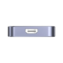 UNITEK S1244CGY01 Magnetic SD/Micro SD Card Reader 6-in-1 PD100W HDMI 4K@60Hz AUX for iPhone 15+ MagSafe