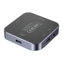 UNITEK S1244CGY01 Magnetic SD/Micro SD Card Reader 6-in-1 PD100W HDMI 4K@60Hz AUX for iPhone 15+ MagSafe