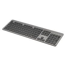 UNITEK T054AGY01-US SlimDuo 2.4GHz Wireless Keyboard and Mouse Combo Space Gray 1600 DPI Silent