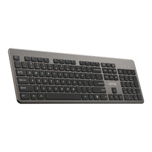 UNITEK T054AGY01-US SlimDuo 2.4GHz Wireless Keyboard and Mouse Combo Space Gray 1600 DPI Silent