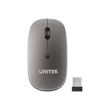 UNITEK T054AGY01-US SlimDuo 2.4GHz Wireless Keyboard and Mouse Combo Space Gray 1600 DPI Silent