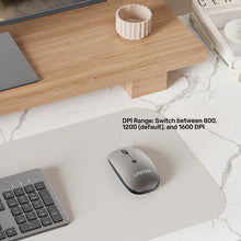 UNITEK T060AGY01 SlimTrack 2.4GHz Wireless Optical Mouse 1600 DPI Silent 10m