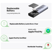 UNITEK S1251AGY01 SolidForce Smart Anti-Loss M.2 NVMe SSD Enclosure 10Gbps Apple Find My Tracking
