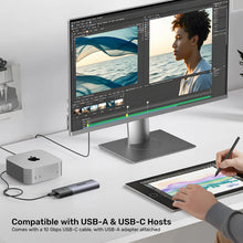 UNITEK S1251AGY01 SolidForce Smart Anti-Loss M.2 NVMe SSD Enclosure 10Gbps Apple Find My Tracking