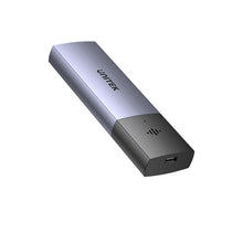 UNITEK S1251AGY01 SolidForce Smart Anti-Loss M.2 NVMe SSD Enclosure 10Gbps Apple Find My Tracking