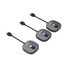 UNITEK V1711ABK01 Wireless HDMI Transmitter with Dual Receivers 1080P@60Hz 50M Plug and Play