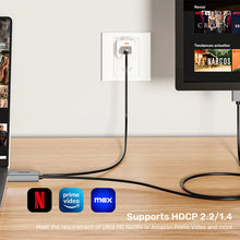 UNITEK V1714AGY01 HDMI to DisplayPort Cable 4K@60Hz 1.8M for PS5 Xbox PC Monitor HDR HDCP