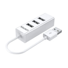 UNITEK Y-2146 4-Port USB 2.0 Hub 480Mbps White Plug and Play for Laptop Desktop