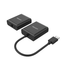 UNITEK Y-2516 USB over Ethernet Extender 4-Port USB 2.0 Hub Up to 60M for Printer Webcam