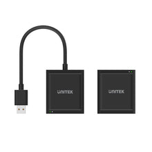 UNITEK Y-2516 USB over Ethernet Extender 4-Port USB 2.0 Hub Up to 60M for Printer Webcam