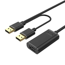 UNITEK Y-279 USB 2.0 Active Extension Cable 20M 480Mbps for Webcam Printer Microphone
