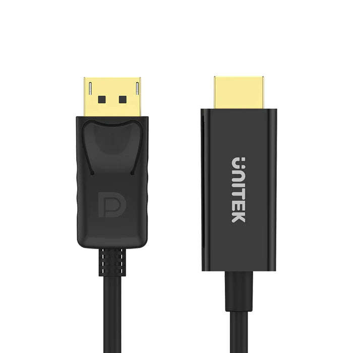 UNITEK Y-5118CA DisplayPort to HDMI Cable 1.8M Full HD 1920x1200 for PC Laptop Monitor HDTV