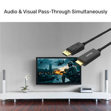 UNITEK Y-5118CA DisplayPort to HDMI Cable 1.8M Full HD 1920x1200 for PC Laptop Monitor HDTV