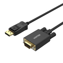 UNITEK Y-5118F DisplayPort to VGA Cable 1.8M 1920x1200 for Laptop PC to Monitor Projector