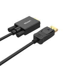 UNITEK Y-5118F DisplayPort to VGA Cable 1.8M 1920x1200 for Laptop PC to Monitor Projector