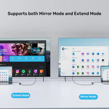 UNITEK H1124AGY01 uHUB S7 Pro 7-in-1 USB-C Hub 4K@60Hz HDMI 5Gbps Data SD/microSD 100W PD Screen On/Off