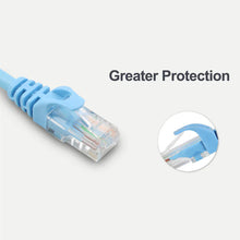 UNITEK Y-C812ABL Cat6 UTP Ethernet Cable 5M Blue 1Gbps 250MHz 24K Gold-Plated RJ45 for PC Router