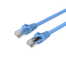 UNITEK Y-C809ABL Cat6 UTP Ethernet Cable 1M Blue 1Gbps 250MHz 24K Gold-Plated RJ45 for PC Router