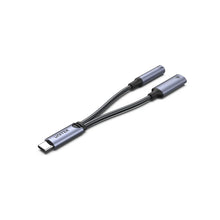 UNITEK M205A USB-C to 3.5mm Audio Adapter with 60W PD Charging DAC 48kHz/16bit for Laptop Phone Tablet