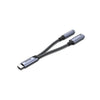 UNITEK M205A USB-C to 3.5mm Audio Adapter with 60W PD Charging DAC 48kHz/16bit for Laptop Phone Tablet