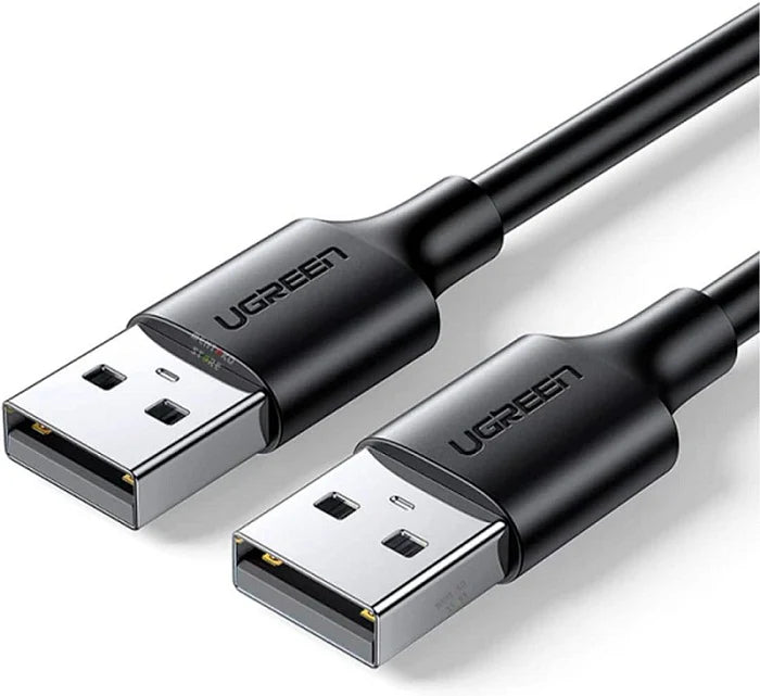 UGREEN 30136 USB 2.0 Male to Male Cable 3m – 480Mbps Black