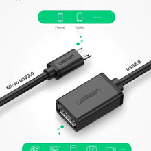 UGREEN 10396 Micro USB OTG Adapter Cable – 480Mbps Data Transfer
