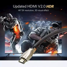 UGREEN 11190 HDMI 2.0 Cable 1.5M 4K@60Hz HDR Metal Connector Nylon Braid for PS5 Xbox TV