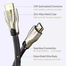 UGREEN 11190 HDMI 2.0 Cable 1.5M 4K@60Hz HDR Metal Connector Nylon Braid for PS5 Xbox TV