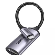 UGREEN 15575 USB-C to DisplayPort Cable 8K@60Hz 10cm for Laptop Tablet Monitor