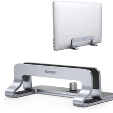 UGREEN 20471 Vertical Laptop Stand Aluminium Alloy Adjustable Width for MacBook PC Ultrabook