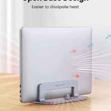 UGREEN 20471 Vertical Laptop Stand Aluminium Alloy Adjustable Width for MacBook PC Ultrabook
