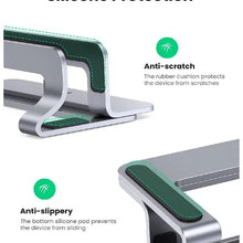 UGREEN 20471 Vertical Laptop Stand Aluminium Alloy Adjustable Width for MacBook PC Ultrabook