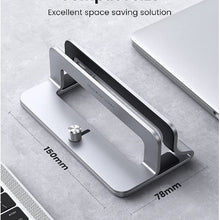 UGREEN 20471 Vertical Laptop Stand Aluminium Alloy Adjustable Width for MacBook PC Ultrabook