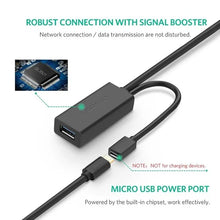 UGREEN 20827 USB 3.0 Active Extension Cable 10m – 5Gbps Repeater