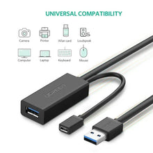 UGREEN 20826 USB 3.0 Active Extension Cable 5m – 5Gbps Repeater