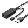 UGREEN 20826 USB 3.0 Active Extension Cable 5m – 5Gbps Repeater