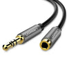 UGREEN 10595 3.5mm Audio Extension Cable 3M Male to Female Gold-Plated for Headphones Speakers
