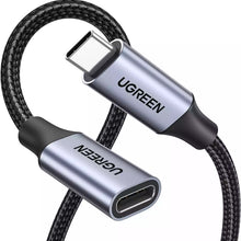 UGREEN 30205 USB-C Extension Cable 1m – Braided Gray Male to Female