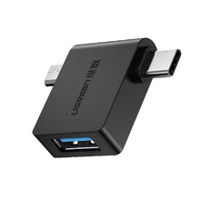 UGREEN 30453 2-in-1 USB-C Micro USB OTG Adapter – 5Gbps Data Transfer
