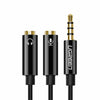 UGREEN 30620 3.5mm Male to 2 Female Audio Splitter Cable for Headphones Speakers Sharing