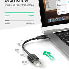 UGREEN 30701 USB-C to USB 3.0 OTG Adapter – 5Gbps Data Transfer