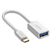 UGREEN 30702 USB-C to USB-A OTG Cable 15cm – 5Gbps Data Transfer