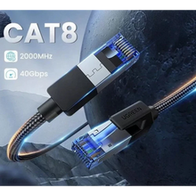 UGREEN 30795 CAT8 Pure Copper LAN Cable 10M 40Gbps 2000MHz Braided for Gaming PC Server
