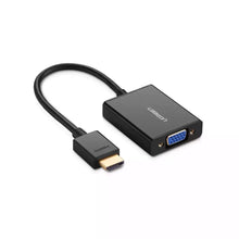 UGREEN 40233 HDMI to VGA Converter with Audio 1080p for Laptop PC Projector Monitor