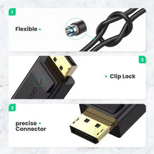 UGREEN 40363 DisplayPort to HDMI Adapter 4K@30Hz for PC Laptop Graphics Card to Monitor TV