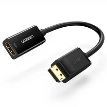 UGREEN 40363 DisplayPort to HDMI Adapter 4K@30Hz for PC Laptop Graphics Card to Monitor TV